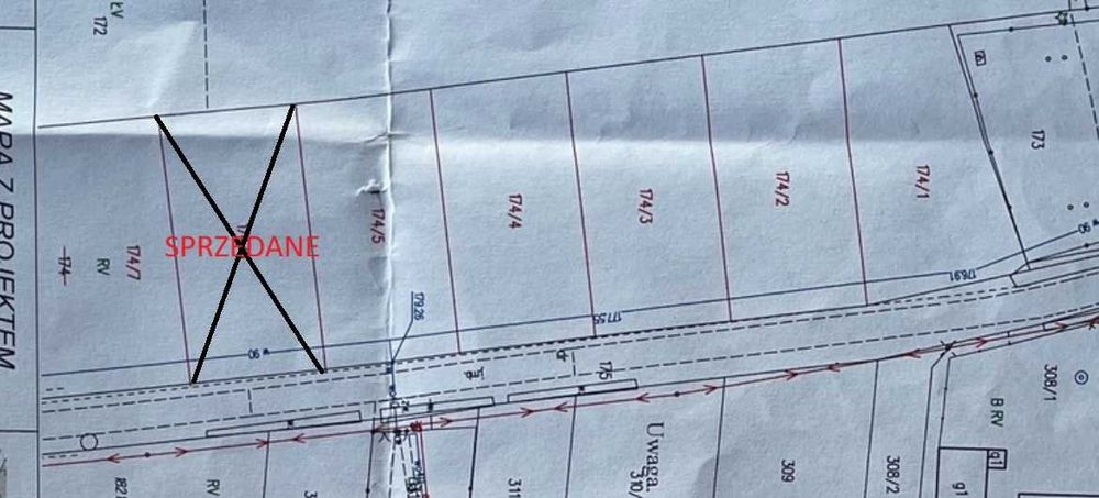 Działki pod zabudowę jednorodzinną Brzeziny gm. Skomlin