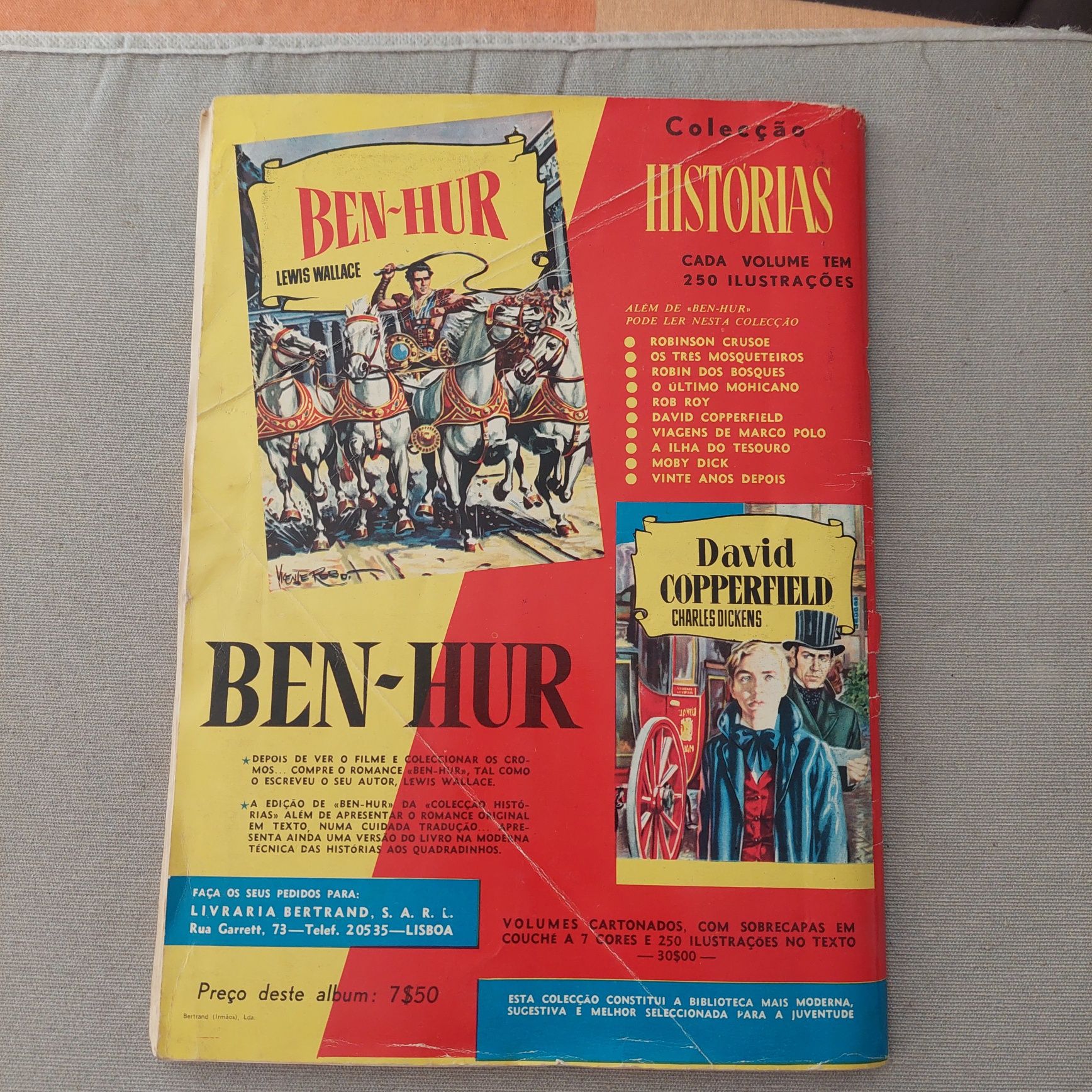 Caderneta Completa Ben Hur