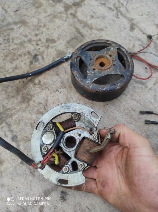 Zapłon Simson iskrownik Magneto 12v dobry stan 13.167