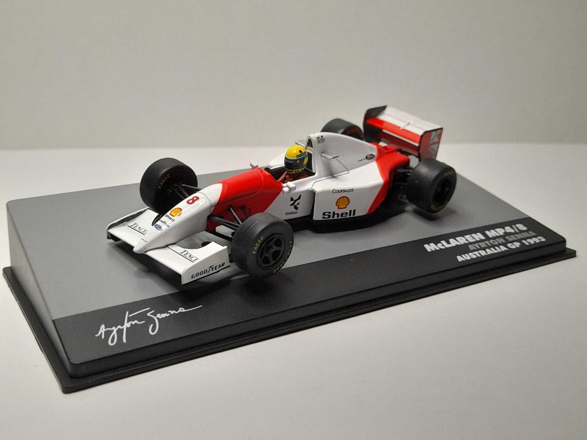 Miniaturas F1 Ayrton Senna