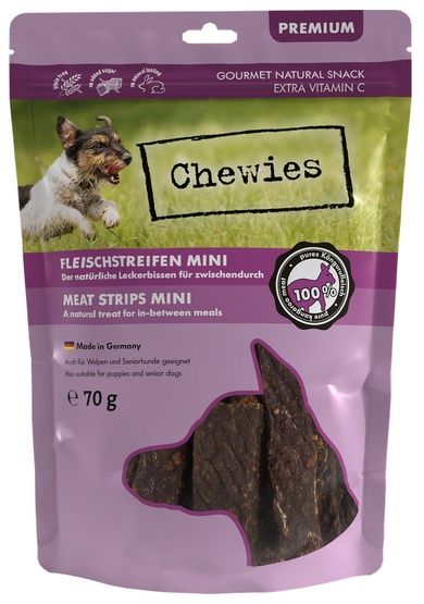 Pyszny i zdrowy przysmak dla małego psa Chewies 100% Mięso kangura 70g