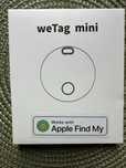 weTag mini apple findMy