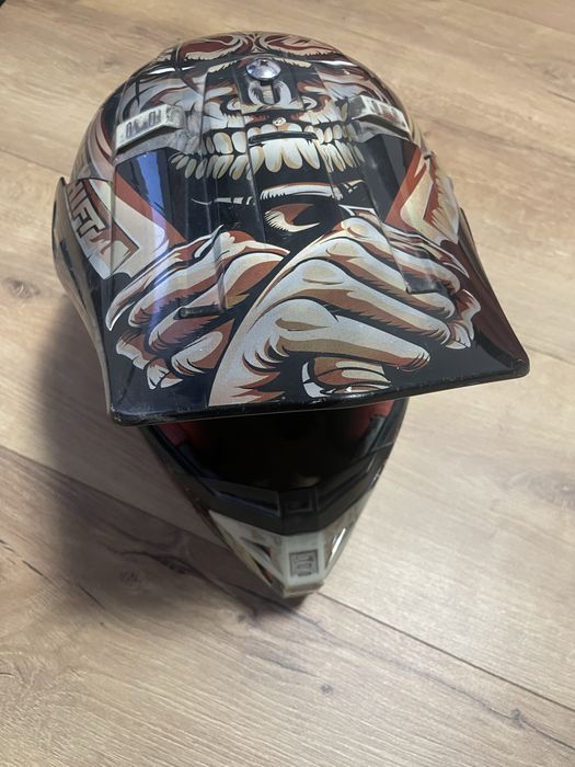 Kask rozmiar M cross