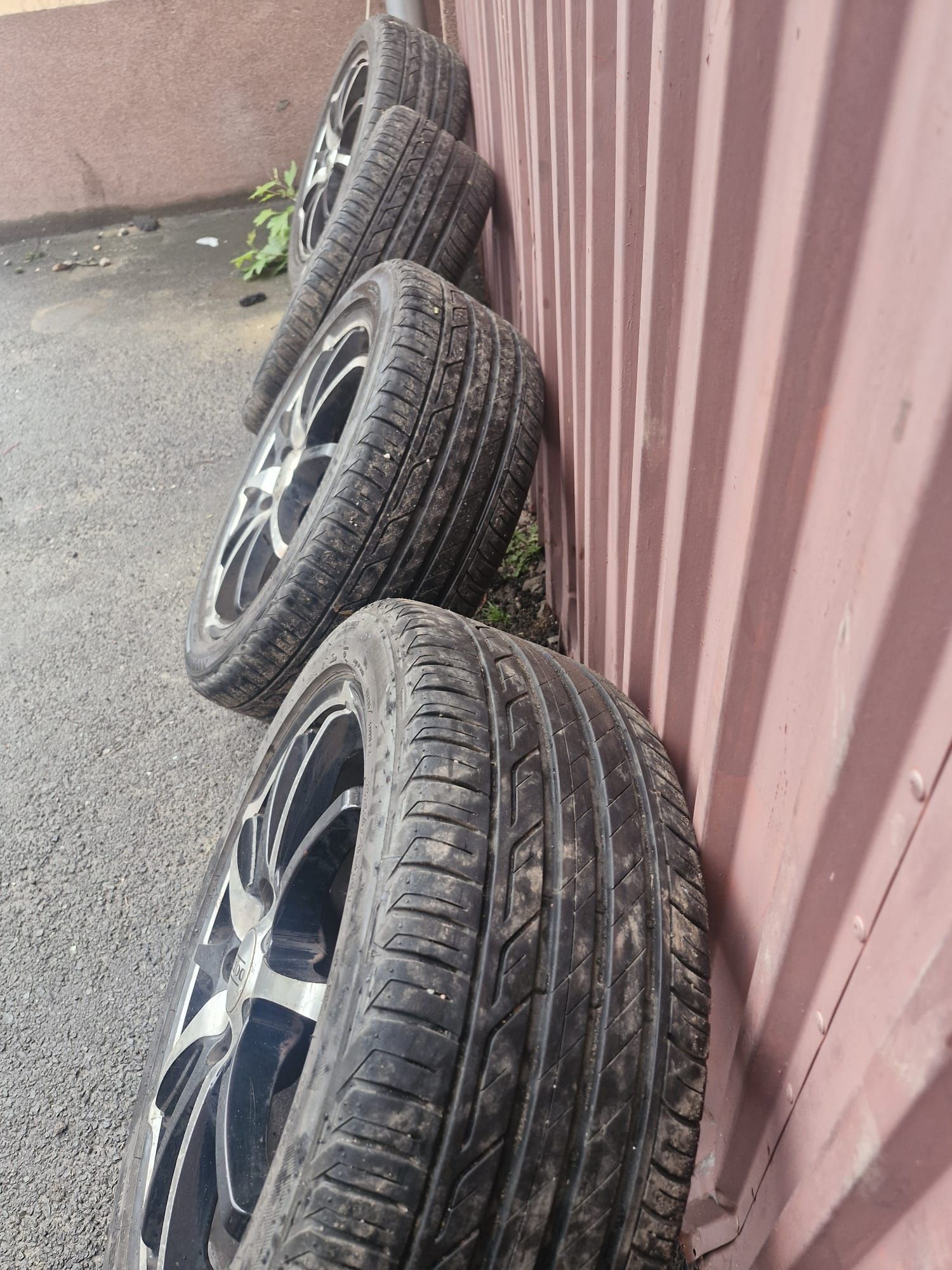 Koła Alufelgi 5x114.3 225/45/17 Opony LETNIE 5.5mm Renault Honda Opel