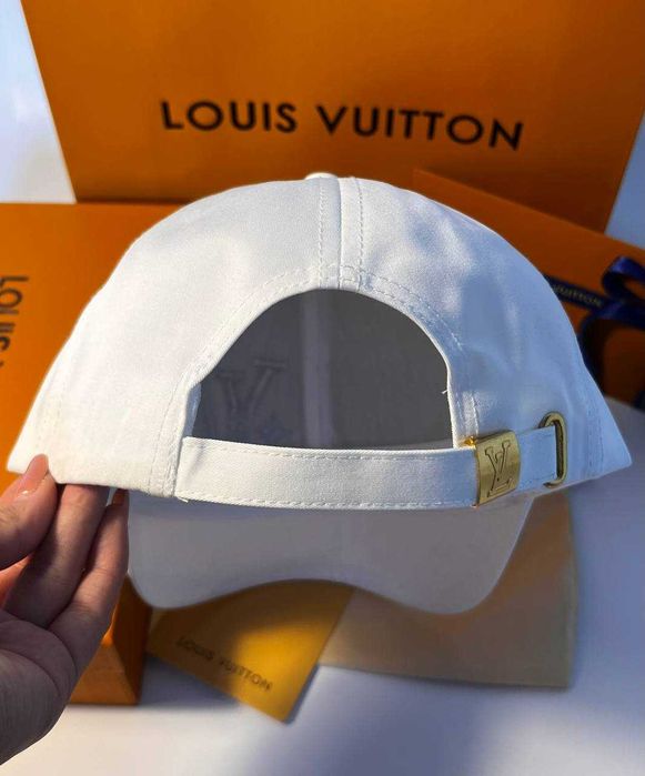 Louis Vuitton Męska damska czapka z daszkiem bejsbolówka, Francja 7308