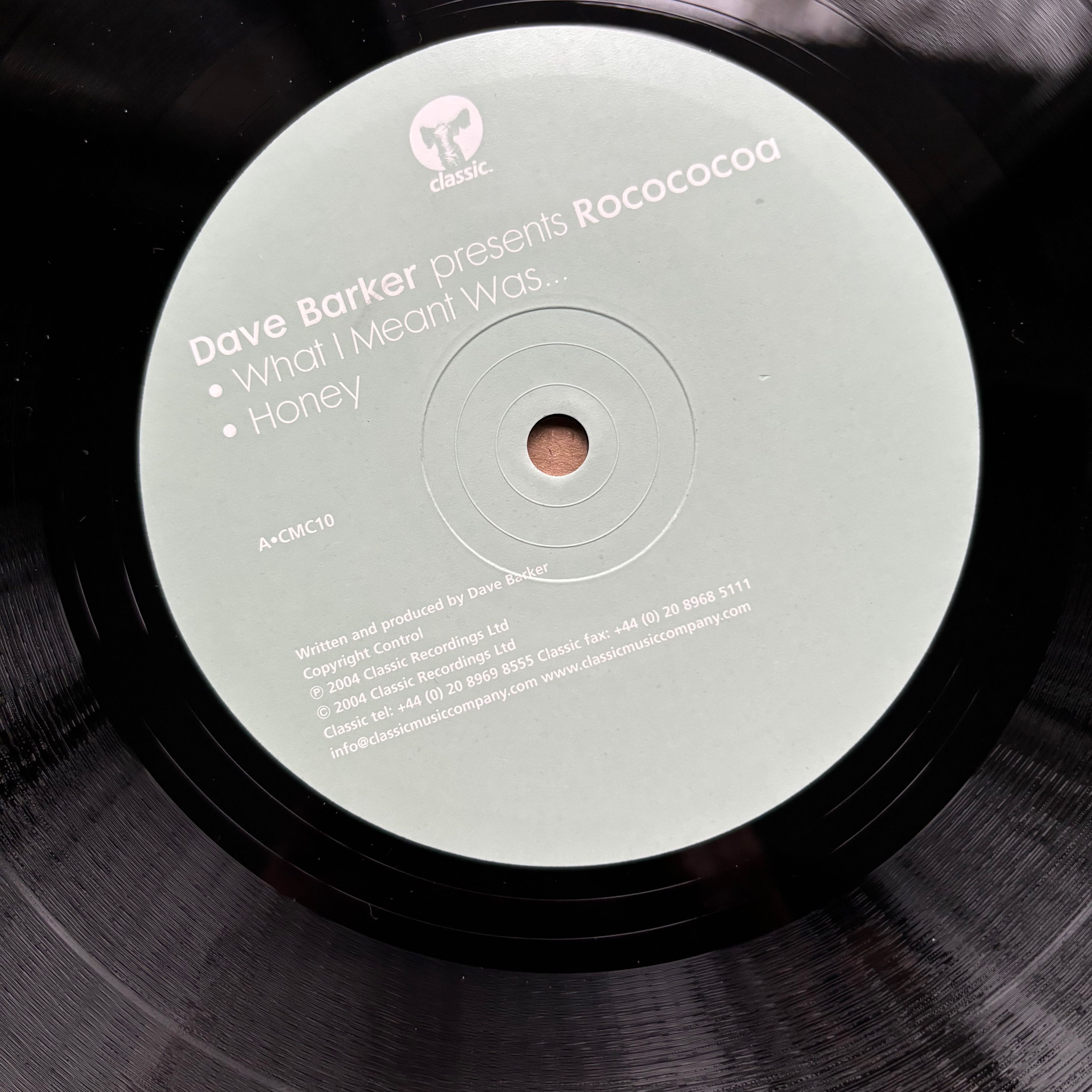 Dave Barker – Rocococoa WINYL LP * elektronika funky experimental BDB