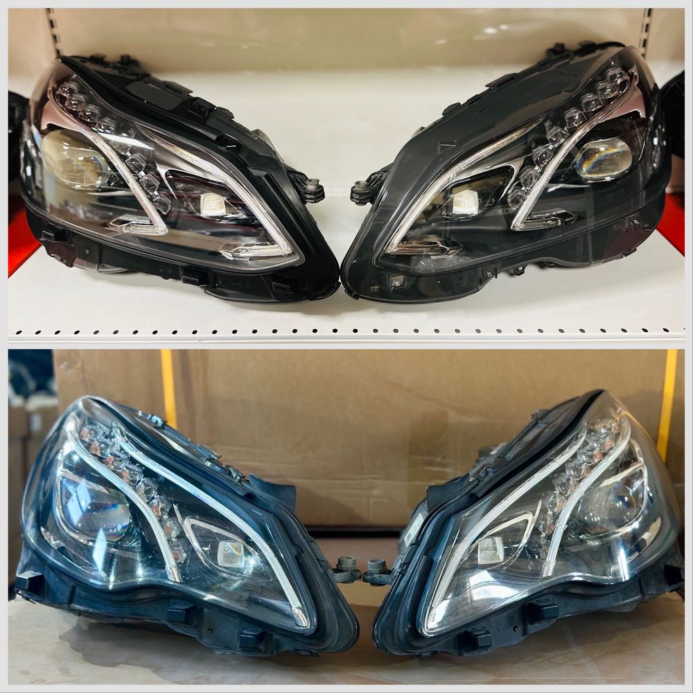 Фары Mercedes E-class 212 207 full led оригинал с блоками 2013-2017