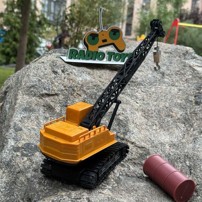 Экскаватор-кран на радиоуправлении «Catcher». Экскаватор на пульте