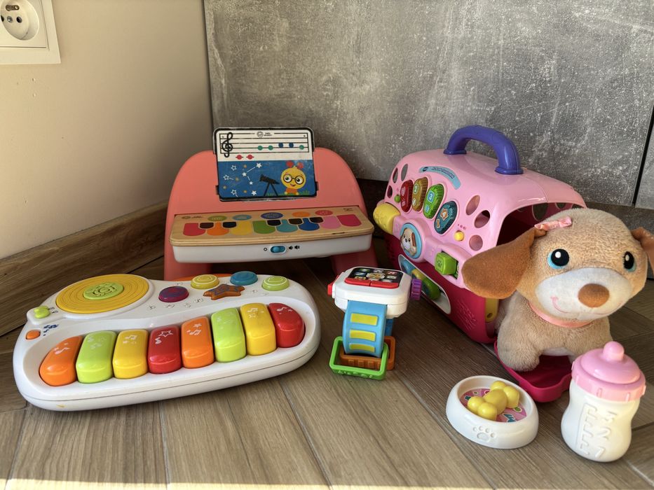 Zabawki fisher price vtech einstein