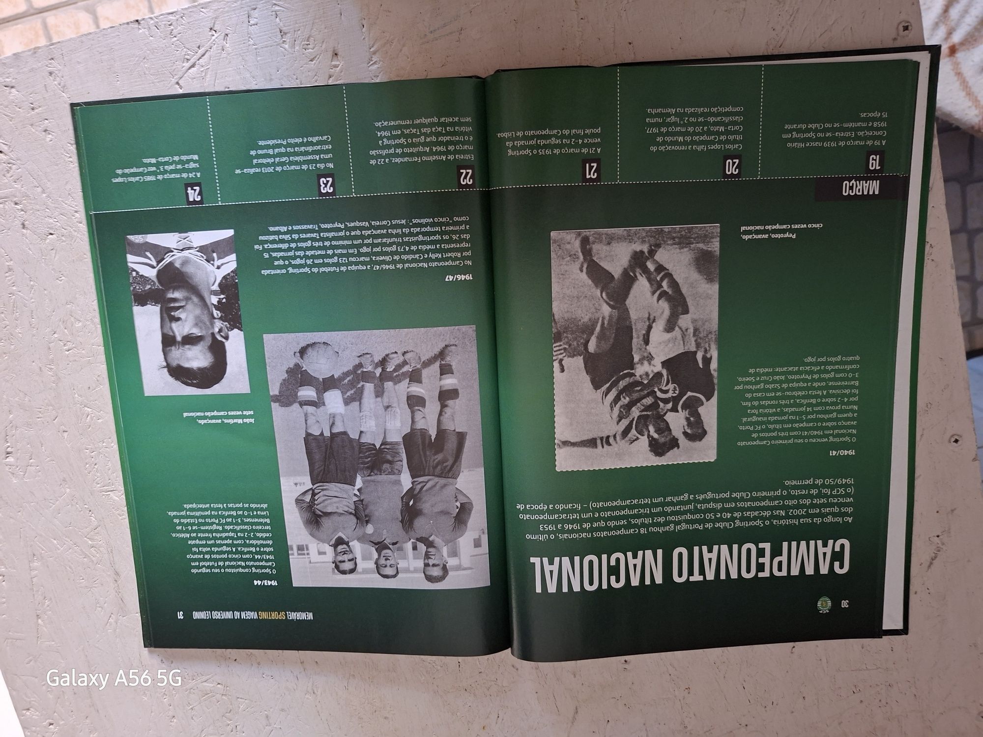 Livro de memórias do Sporting