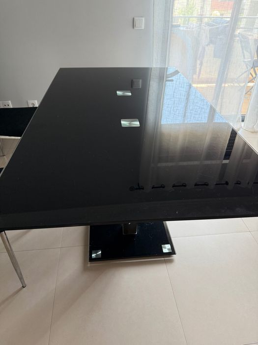 Mesa jantar vidro temperado
