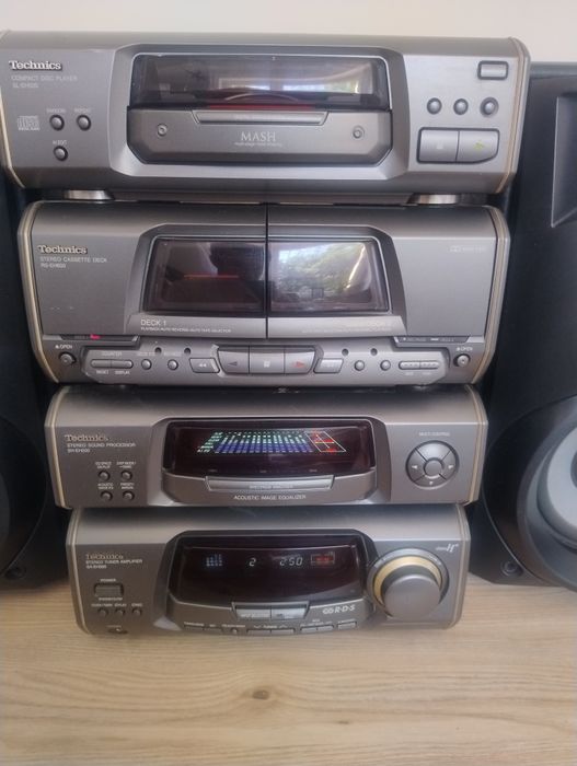 Wieża Technics EH500 z kolumnami SB EH600