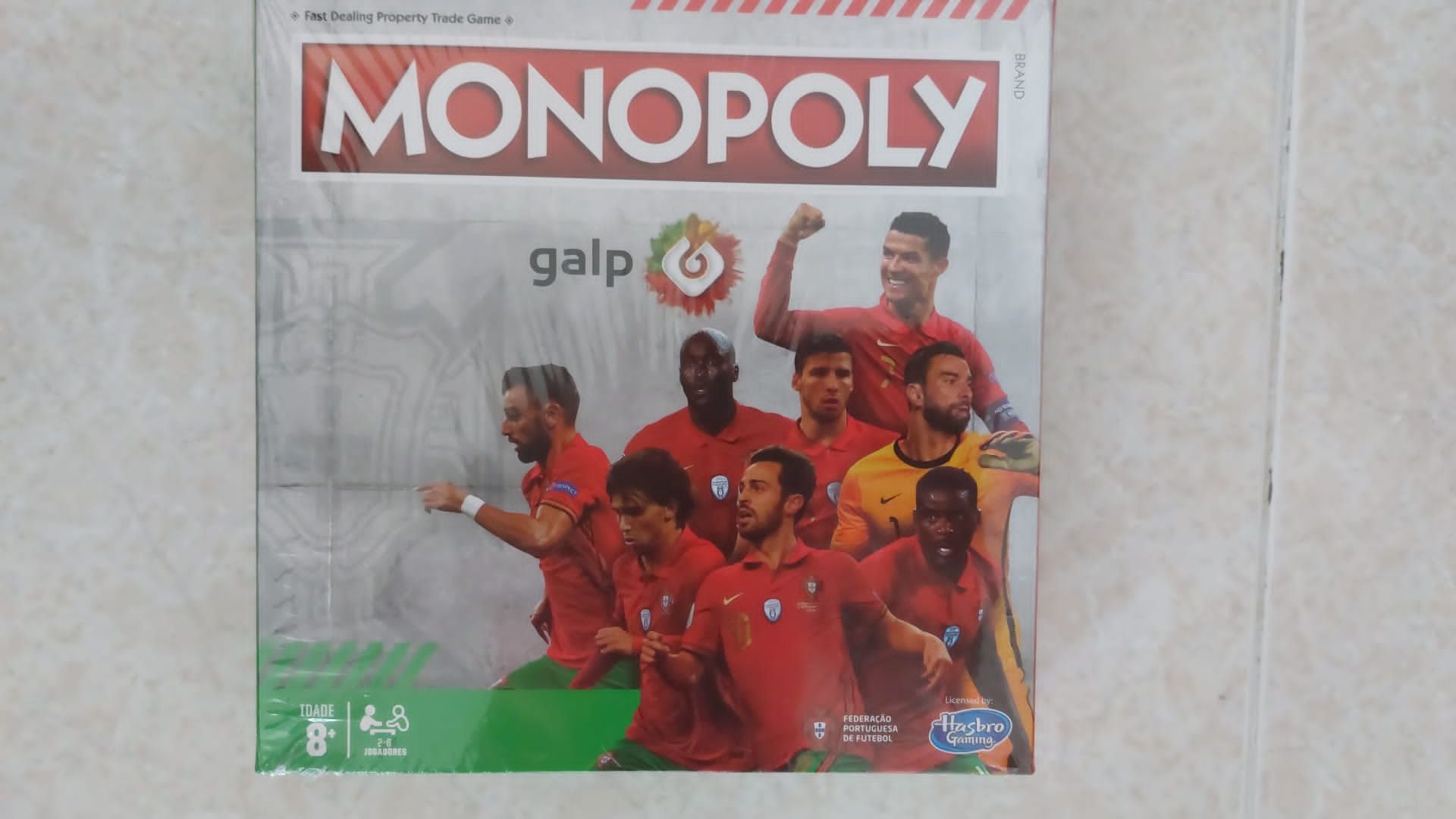 Monopoly Galp Euro 2020 Portugal Selado