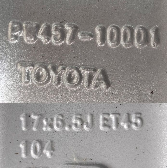 Felgi aluminiowe i opony zimowe Toyota CH-R 6,5x17 ET45 5x114,3