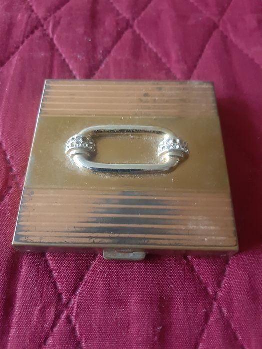 Caixa de pó de arroz Anos 50 - americana