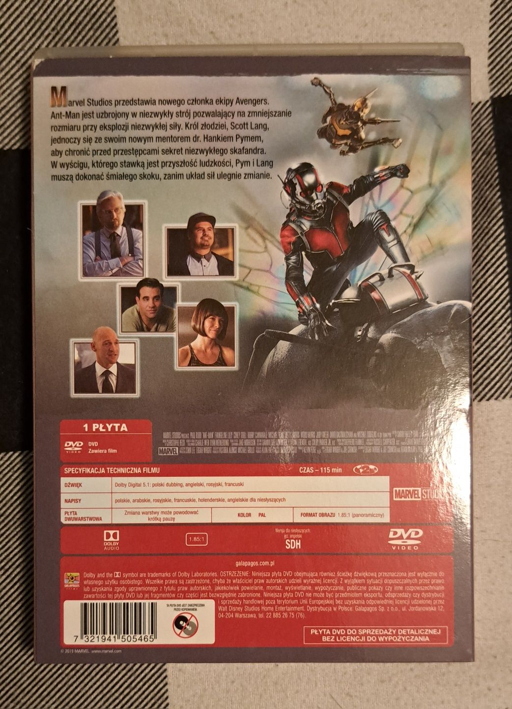 antman płyta dvd