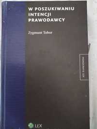 Z. Tobor W poszukiwaniu intencji prawodawcy