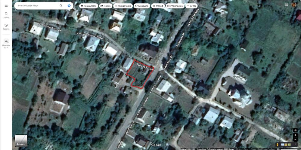 Земельна ділянка під забудову