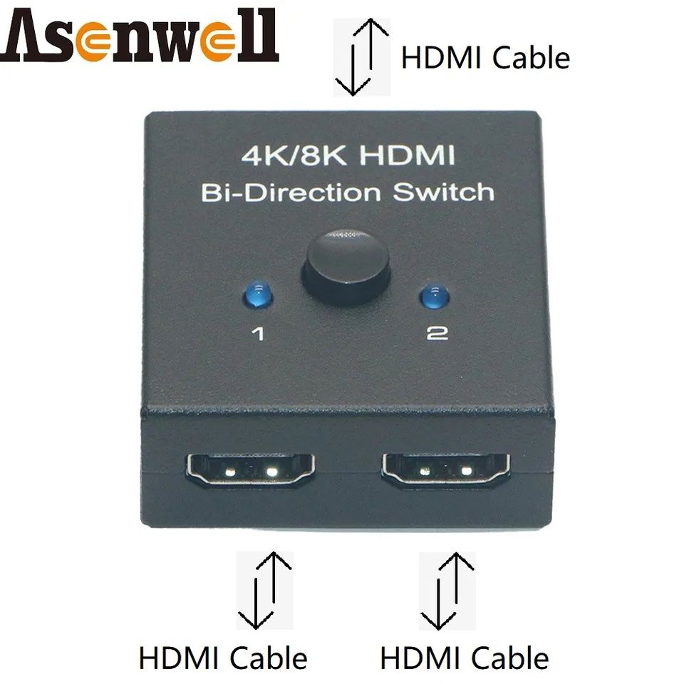 Новый Двухнаправленный выключатель 8K HDMI