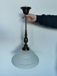 Lampa wisząca z żarówką led