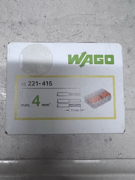 Wago zlączka szybkozlączka