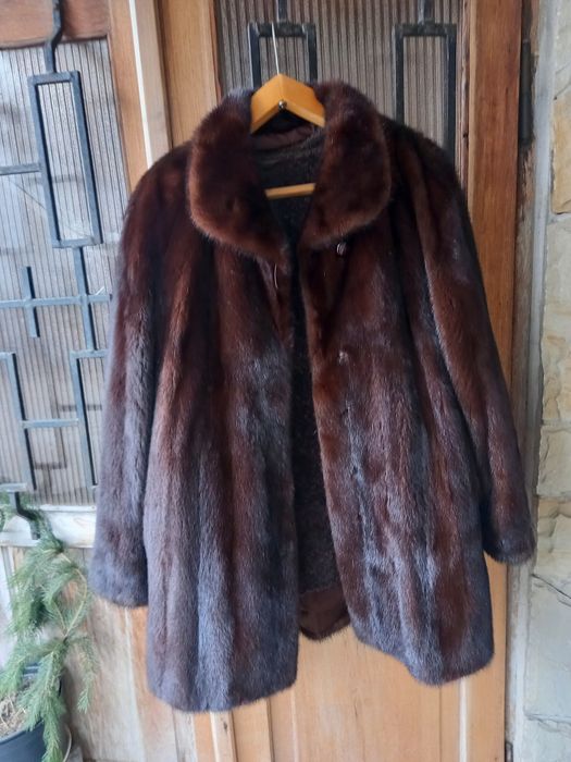 Шуба норкова автоледі