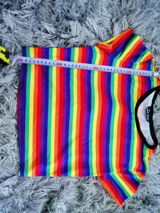 Tshirt, croptop, koszulka, bluzka, Shein, S