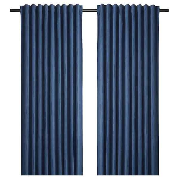 Cortinados Ikea novos sem uso Novidade
LAGEROLVON; BLÅHUVA;  HILLEBORG