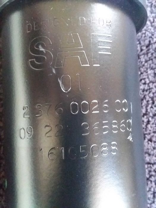 Амартізатри на полуприцепи SAF