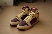 Кроссовки Nike Dunk High 1985 W beige/brown FD0794-700