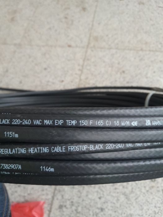 Kabel przewód grzewczy 50m
