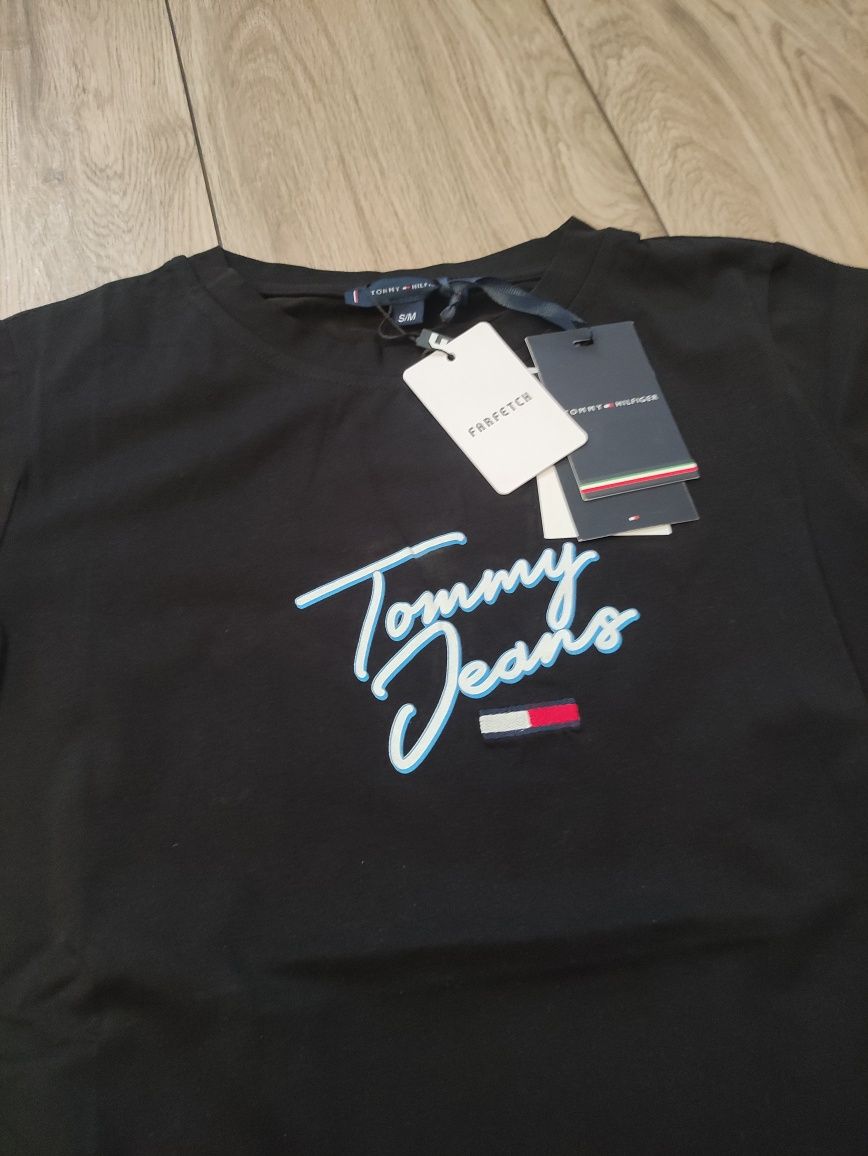 Damski T-shirt rozmiar M Tommy