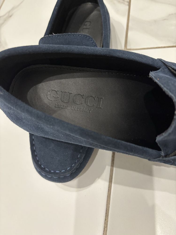 Продам чоловічі мокасіни Gucci