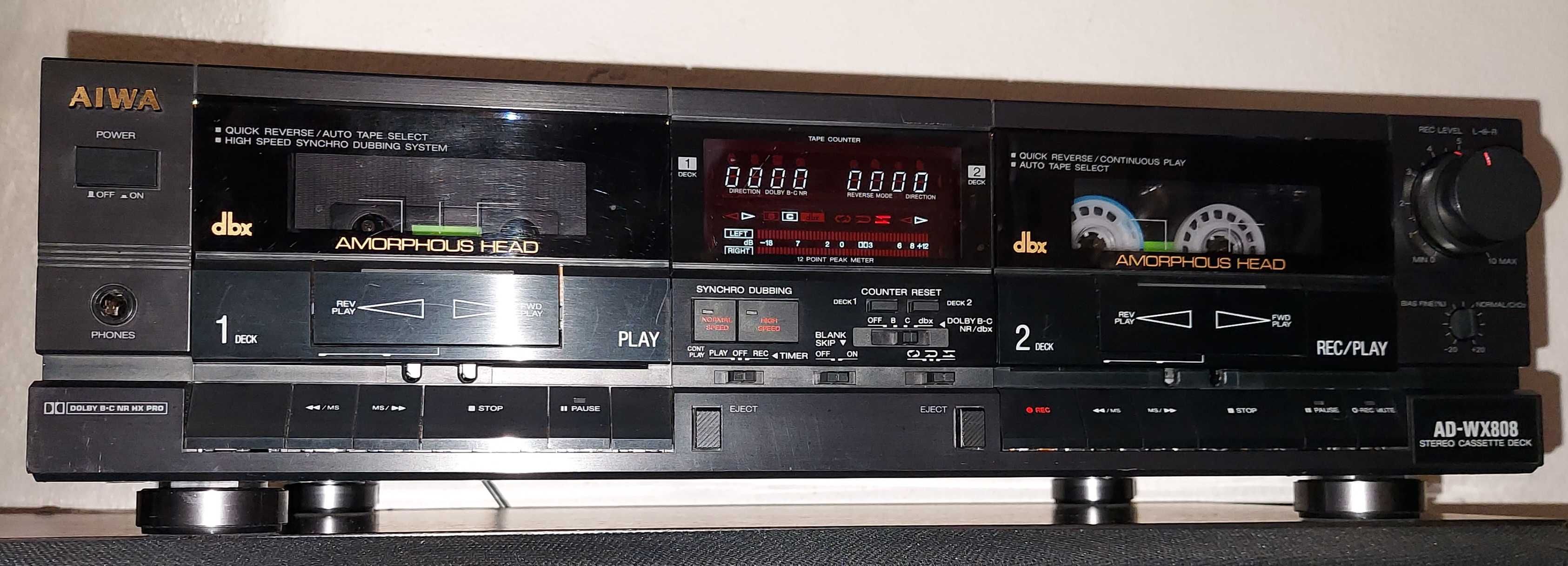 Aiwa AD-WX808 Cassette Deck (1987-90)