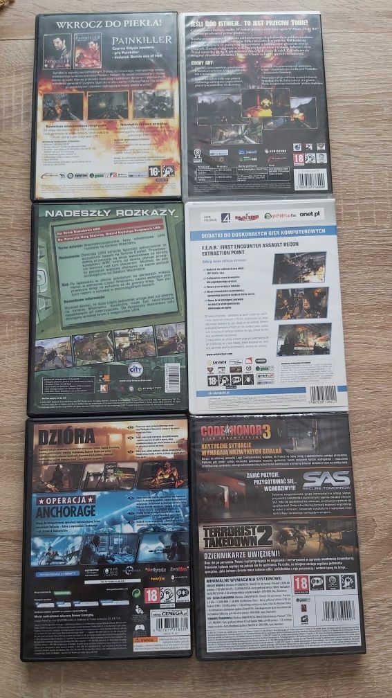 Gry na PC Painkiller, Fallout 3, BOS, Fear