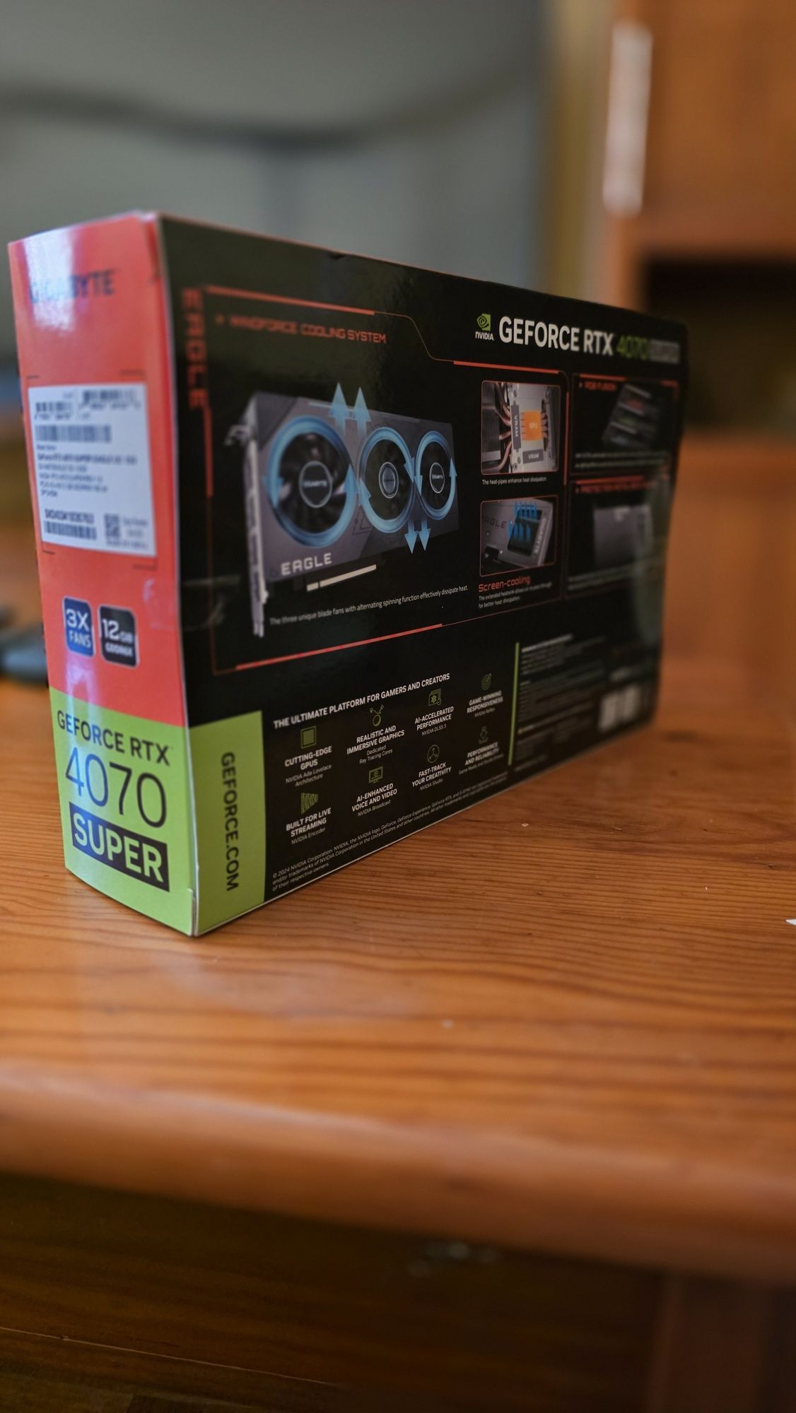 Placa Grafica Gigabyte RTX 4070 Super 12G Selada