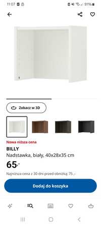 Nadstawka IKEA Billy 902.638.60