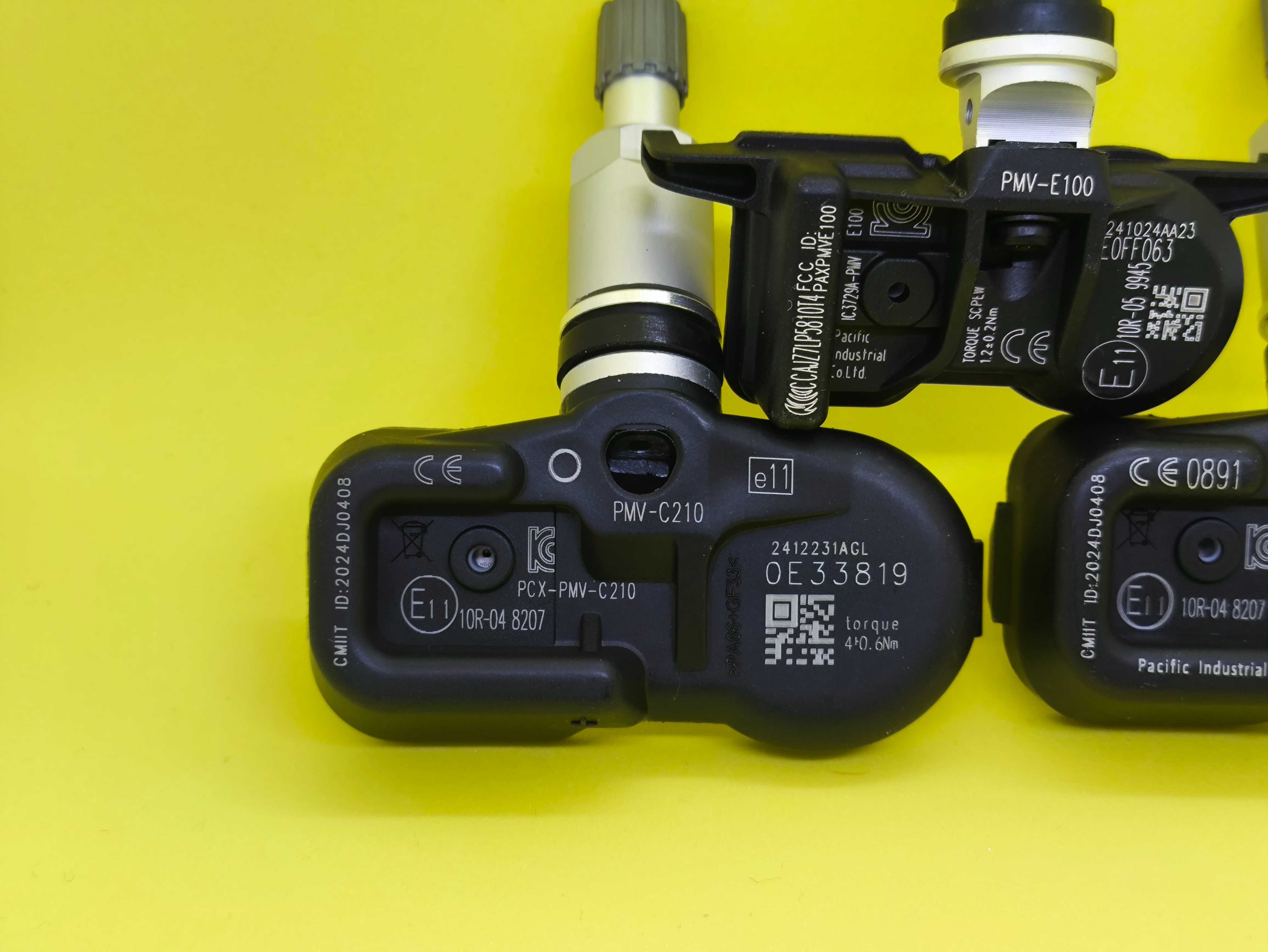 Czujniki TPMS Toyota PMV C210 C215 E100 NOWE KOMPLET