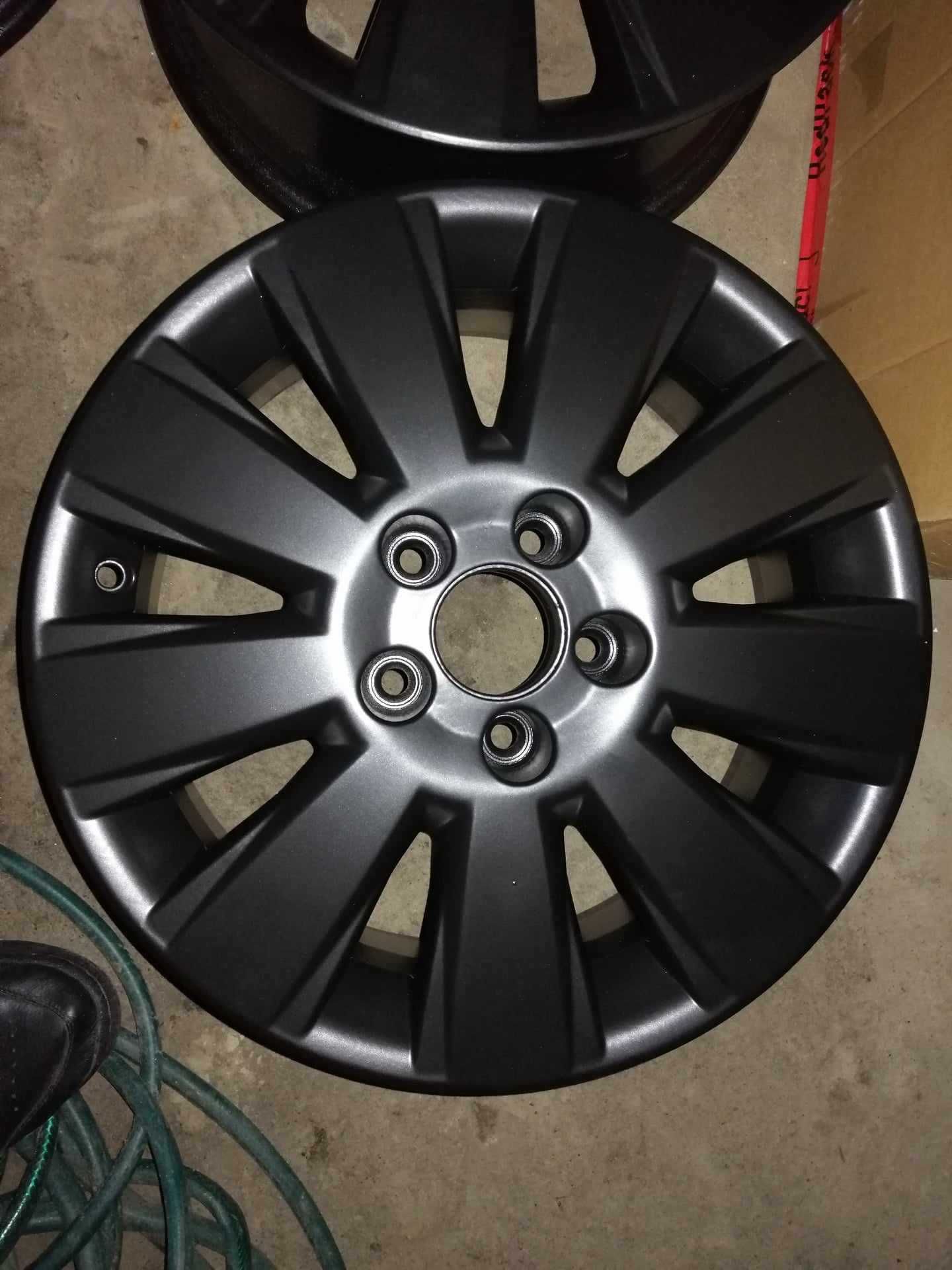 2 x Alufelga, 16", czarny mat, OPEL, 5X110, ET41