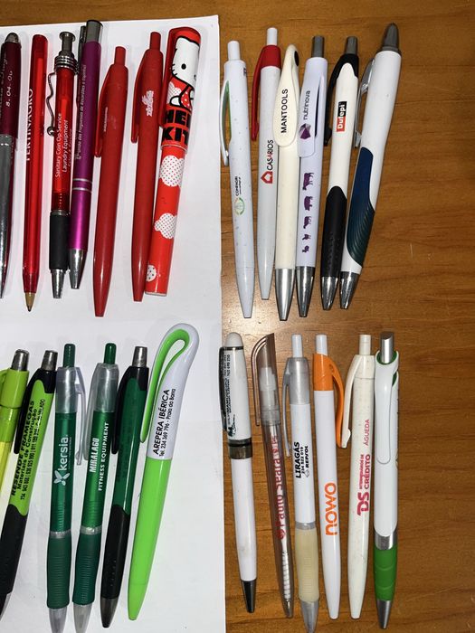 Coleção 45 canetas