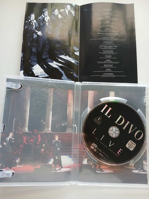 DVD- IL DIVO ao vivo