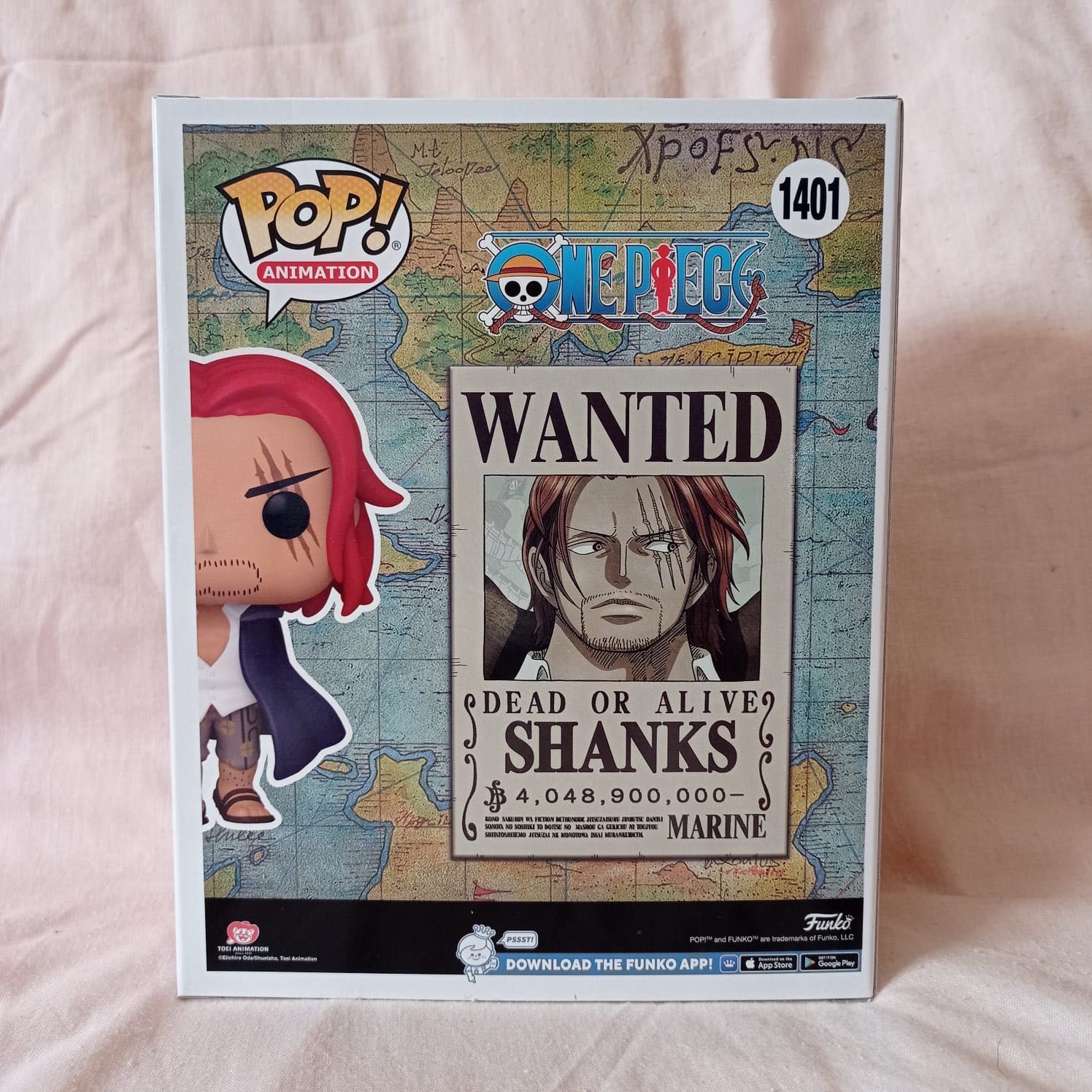 Funko pop Shanks #1401 One Piece