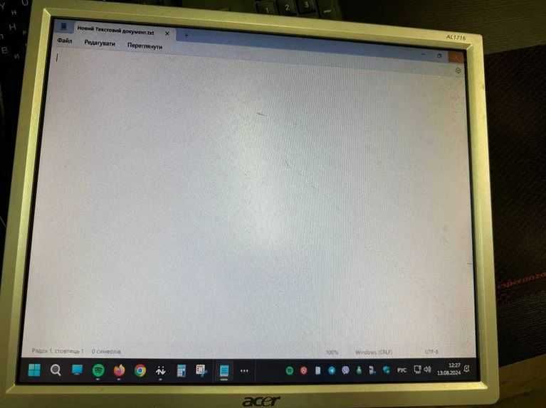 Вживаний монітор Acer 17" AL1716A