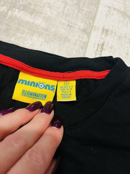 Бавовняна футболка Міньйони на хлопчика Дівчинку 9 10 років