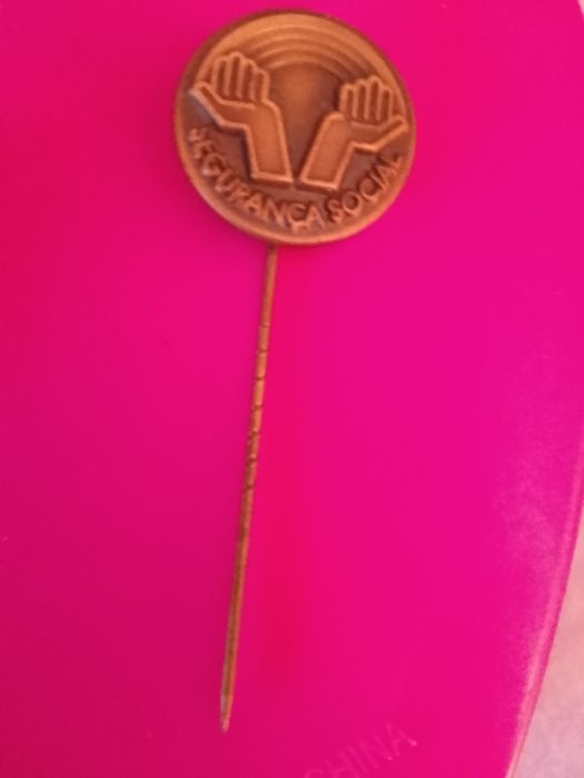 Alfinete Segurança Social Antigo Mae-9E-Brincos Mãe Casamento3EDesde3E