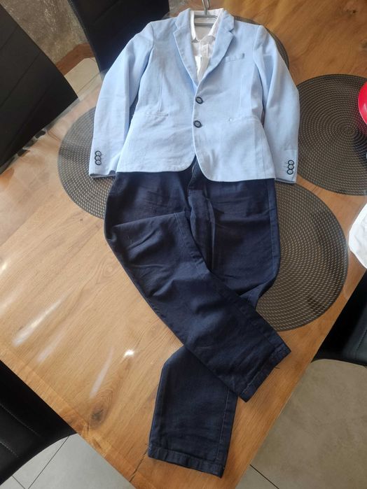 Marynarka i spodnie galowe . Garnitur reserved 146 dla chłopca