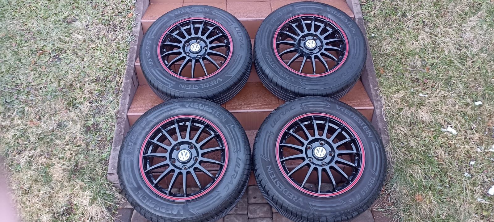 Koła 15" opony letnie Vredestein 195/65/r15 vw skoda seat 5x112