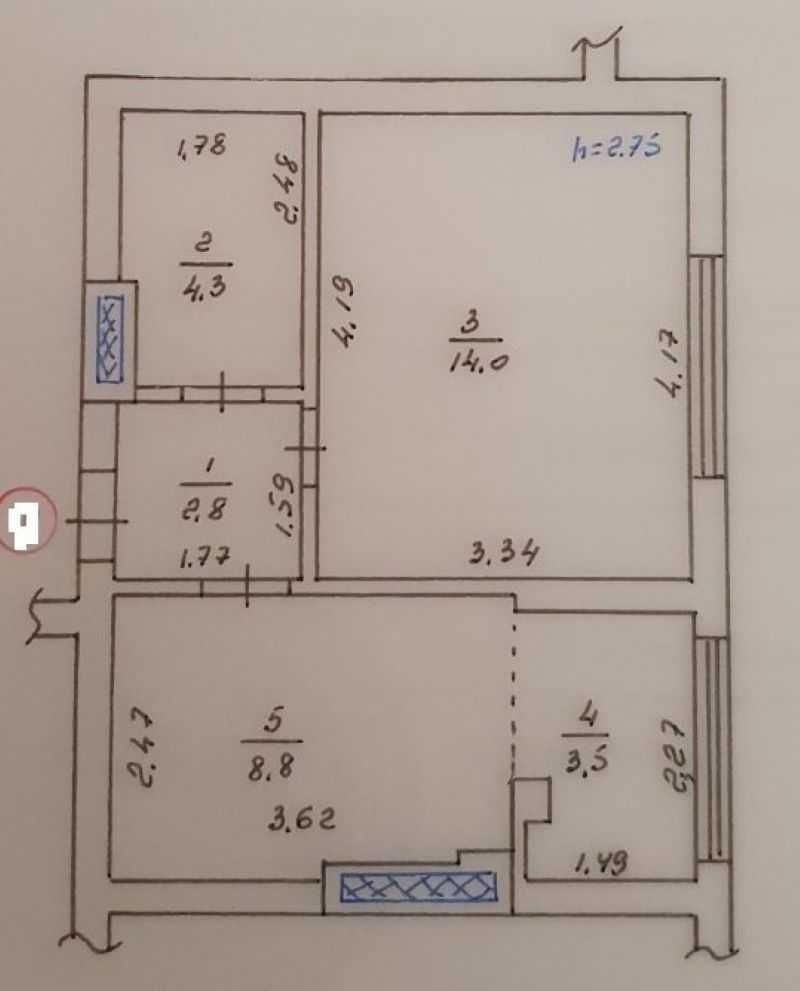 Срочно продам 1-комнатную кв-ру в ЖК "SkyLand". Без комиссии!