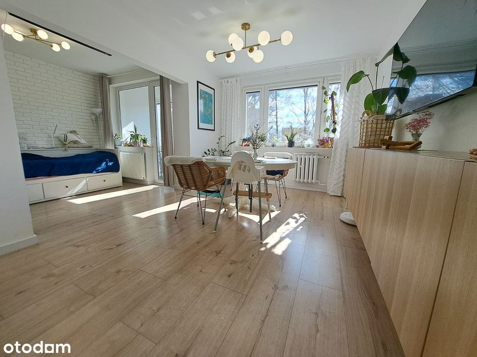 Przestronne, słoneczne mieszkanie 4‑pokojowe w Gdyni  ul. Płk. Dąbka