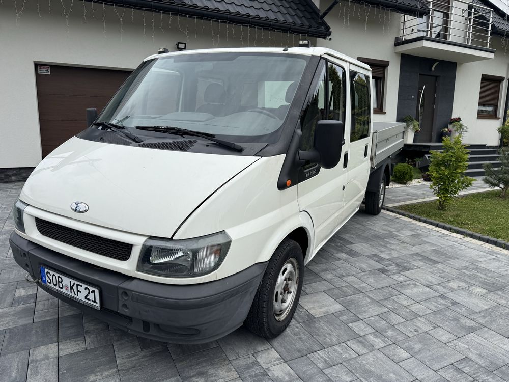 Ford Transit 6-OSOB /skrzyniowy z Niemiec /262.000 Km
